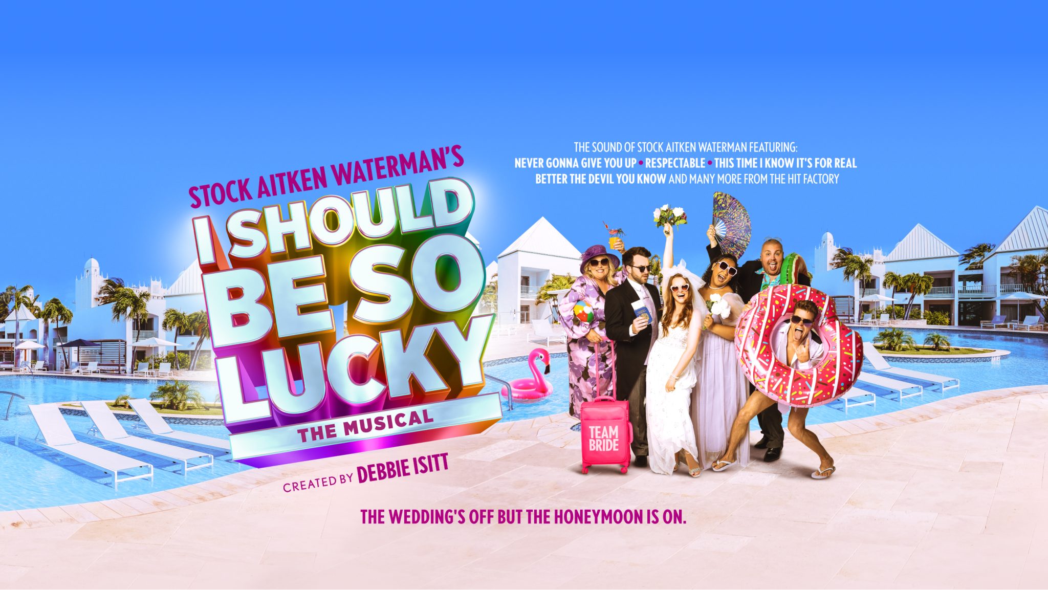 I Should Be So Lucky poster ad